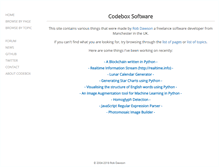 Tablet Screenshot of codebox.net