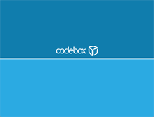 Tablet Screenshot of codebox.pl